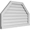 Ekena Millwork Octagonal Top Surface Mount PVC Gable Vent w/ 2"W x 2"P Brickmould Sill Frame, 36"W x 22"H GVPOT36X2203SN - alternate 2